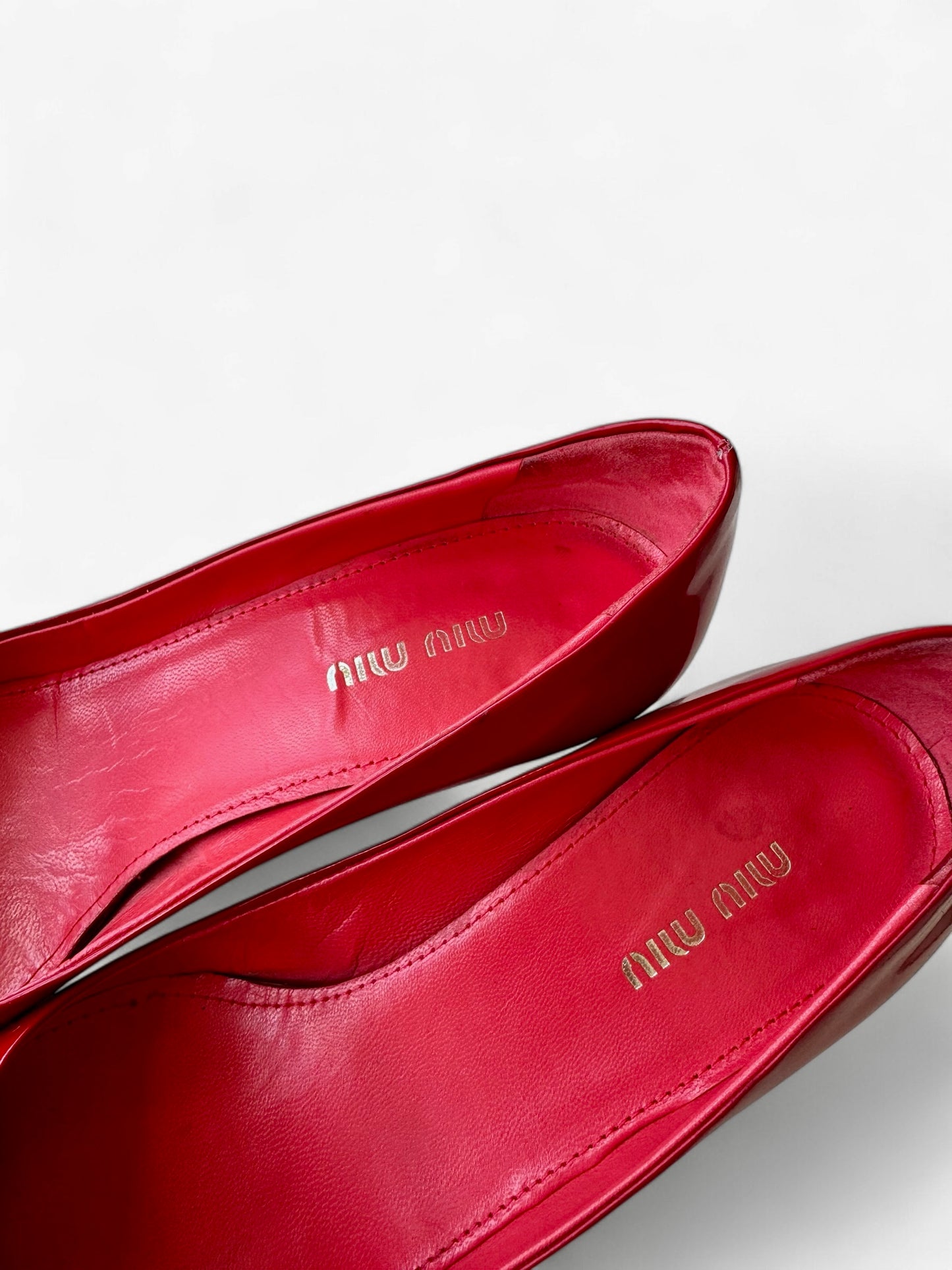 Miu Miu Red Pumps