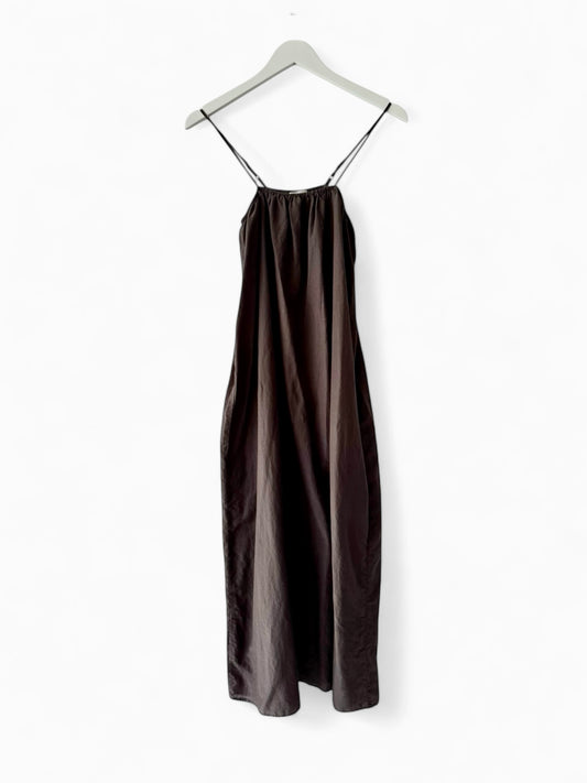 Ozma Brown Long  Dress