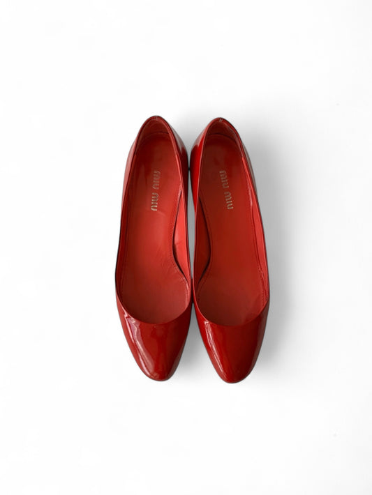 Miu Miu Red Pumps